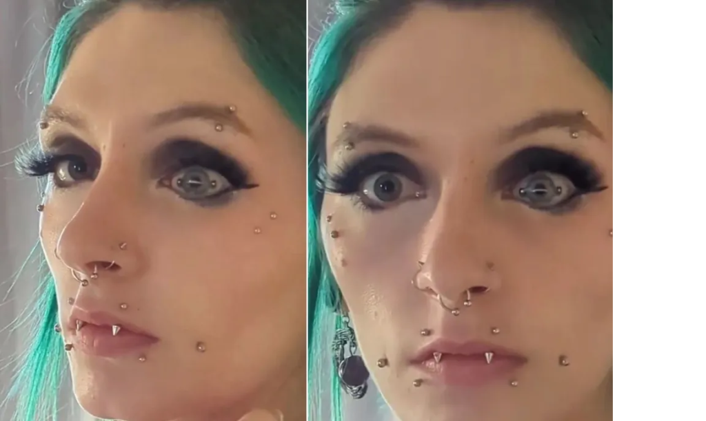 Vídeo: mulher coloca 'piercing' em globo ocular e viraliza na internet