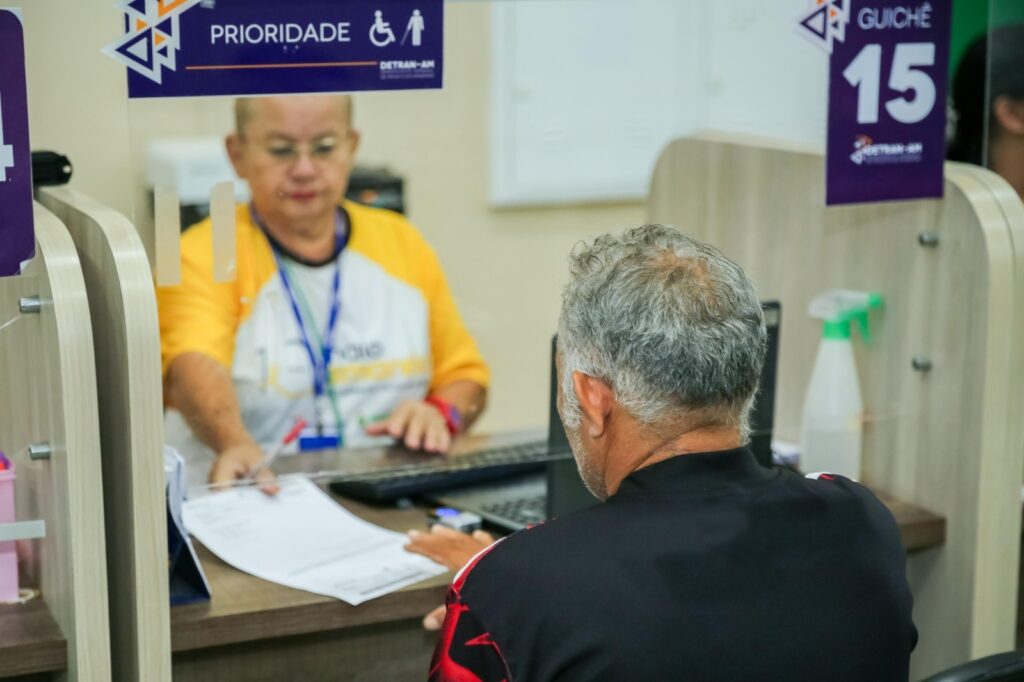 No Amazonas, renovação de CNH para idosos acima de 70 anos passa a ser gratuita