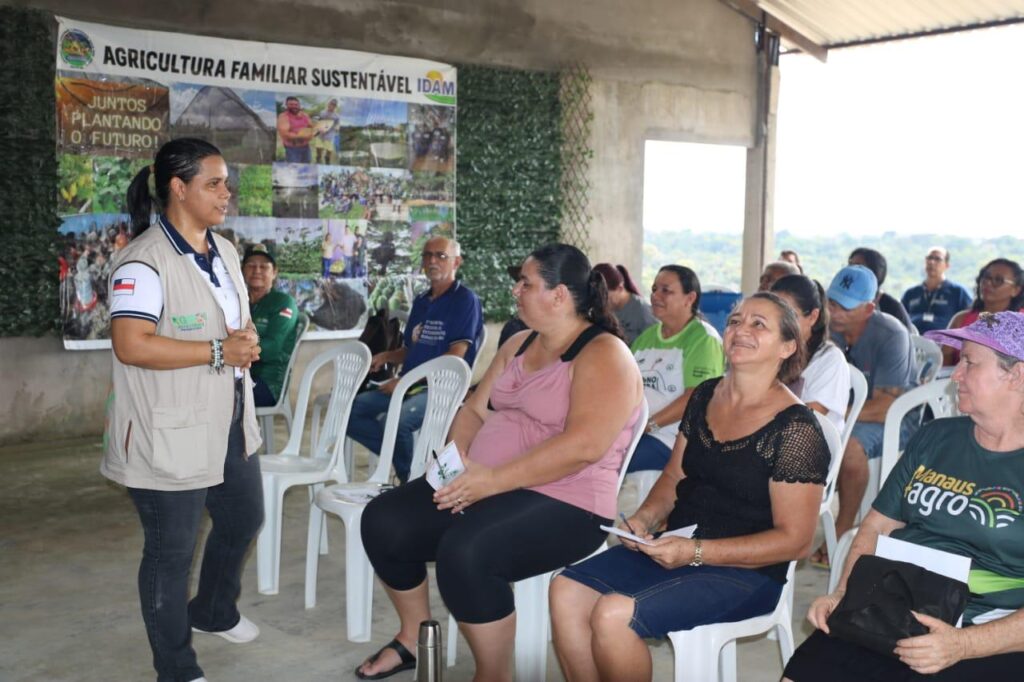 Núcleo da Sepror capacita produtores rurais da zona rural de Manaus