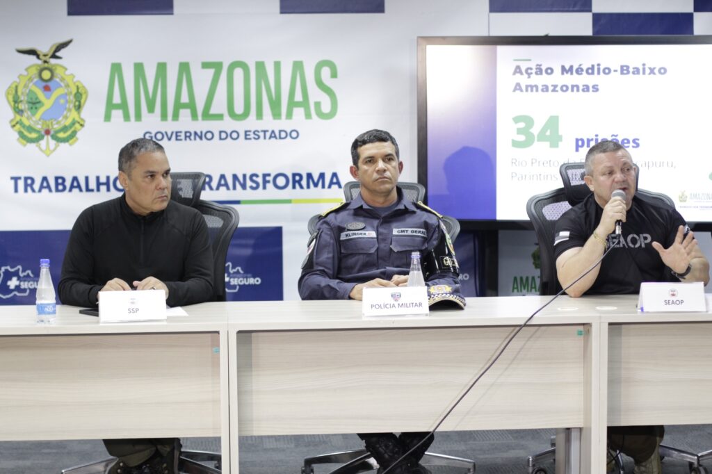 Operação Impacto prende 114 infratores e avança com ações no interior do Amazonas