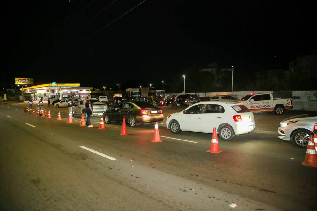 Operação ‘Lei Seca’ autua 475 veículos com irregularidades em Manaus