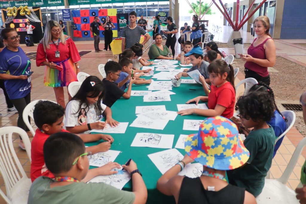 Colônia de Férias promove inclusão e diversão para crianças e adolescentes de Manaus