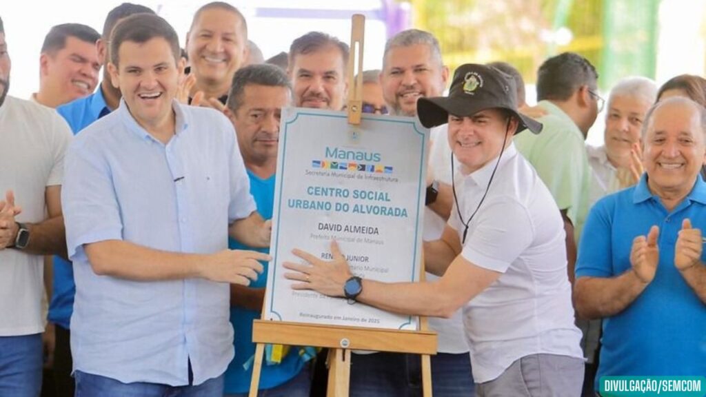 Prefeito David Almeida entrega o CSU do Alvorada revitalizado e amplia opções de esporte e lazer na zona Centro-Oeste