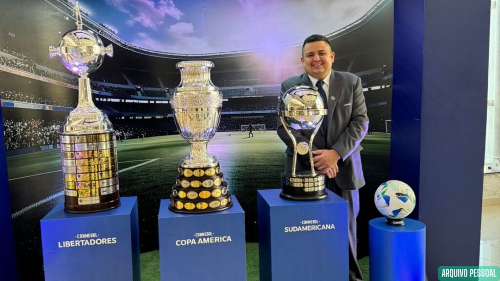 Secretário-Geral da FAF, Rodrigo Novaes é aprovado como Oficial de Partida da Conmebol para 2025