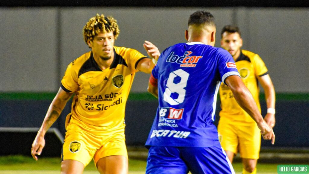 Amazonas perde por 2 a 0 para o São Raimundo-RR e larga em desvantagem nas quartas da Copa Verde