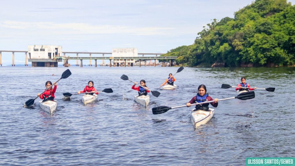 Prefeitura de Manaus inicia projeto "Educar Pelo Esporte" com a modalidade Remo