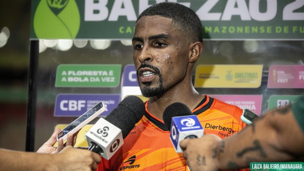 Vitinho valoriza série do Manauara sem sofrer gol e mira duelo decisivo contra o Nacional: “Não podemos deixar para depois”