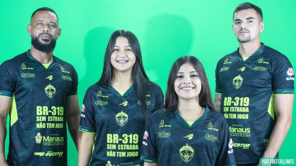 Manaus FC comemora 12 anos com lançamento do terceiro uniforme em homenagem à capital amazonense Manaus FC comemora 12 anos com lançamento do terceiro uniforme em homenagem à capital amazonense