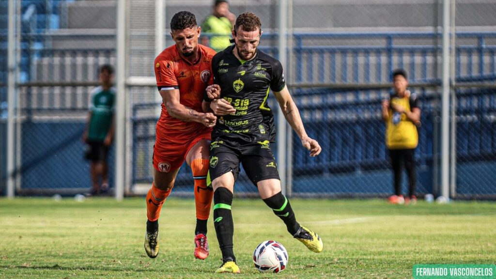 Manaus e Manauara empatam em 1 a 1 no duelo amazonense pela Série D