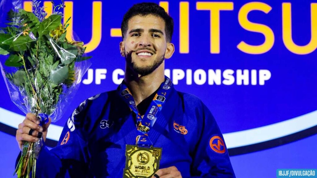 Amazonense Matheus Gabriel faz história e conquista tricampeonato mundial de jiu-jítsu nos EUA