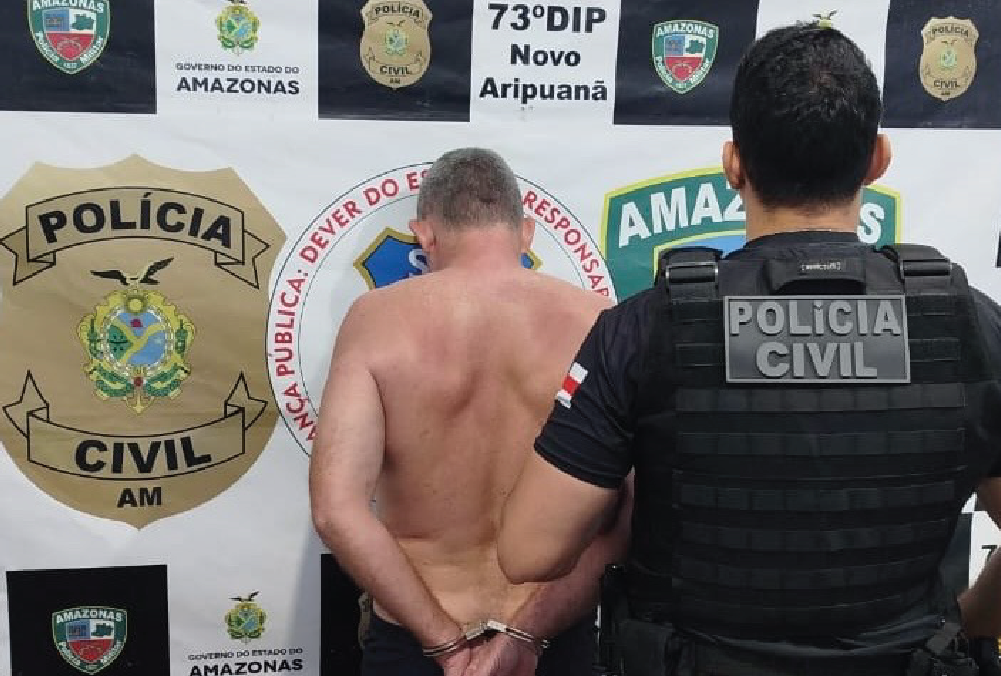 Em Novo Aripuanã, Polícia Civil prende foragido da justiça de Mato Grosso por estupro de vulnerável – Polícia Civil do AM Em Novo Aripuanã, Polícia Civil prende foragido da justiça de Mato Grosso por estupro de vulnerável – Polícia Civil do AM