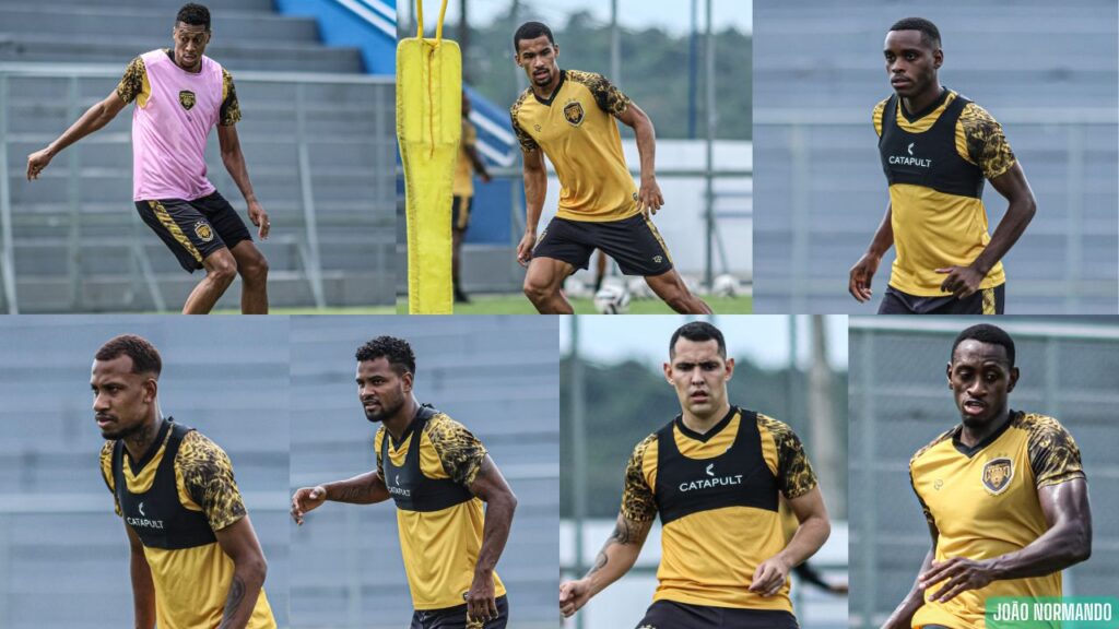 Pacotão aurinegro: Amazonas FC anuncia chegada de sete jogadores para a sequência da Série B Pacotão aurinegro: Amazonas FC anuncia chegada de sete jogadores para a sequência da Série B