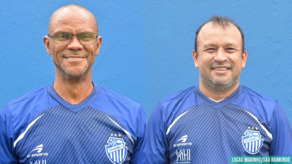 São Raimundo apresenta nova comissão técnica do sub-20 com ídolos Donizeti e Delmo São Raimundo apresenta nova comissão técnica do sub-20 com ídolos Donizeti e Delmo