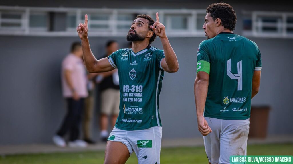 Adriano Jr. brilha em vitória do Manaus e mira classificação na Série D: "Serão três finais"