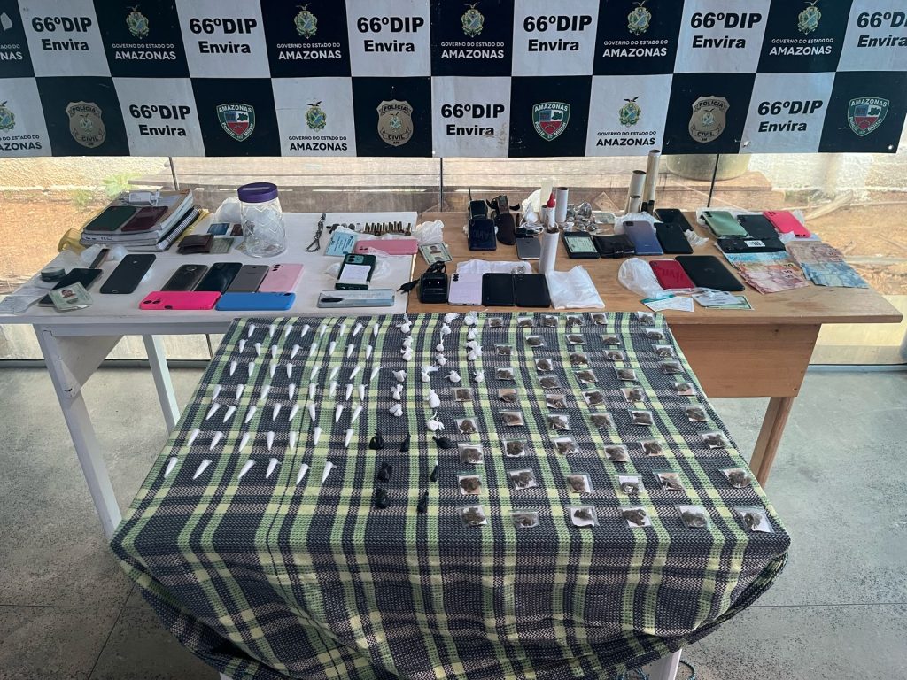 Em Envira, PC-AM e PMAM deflagram Operação Red Flag 2 e cumprem mais de 20 mandados de busca e apreensão contra membros de organização criminosa Em Envira, PC-AM e PMAM deflagram Operação Red Flag 2 e cumprem mais de 20 mandados de busca e apreensão contra membros de organização criminosa