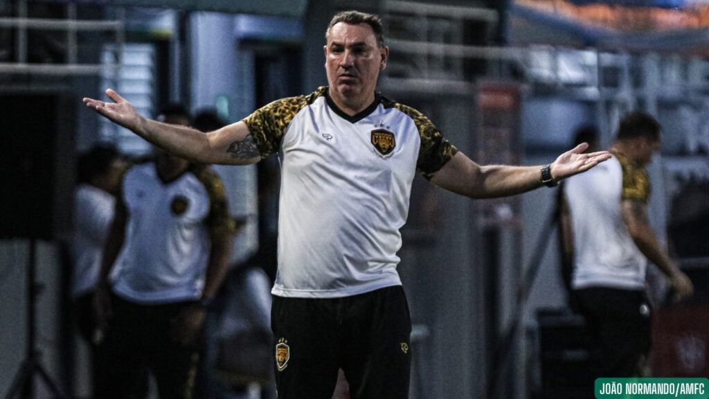 Guilherme Alves não é mais técnico do Amazonas FC; clube busca quarto comandante na temporada