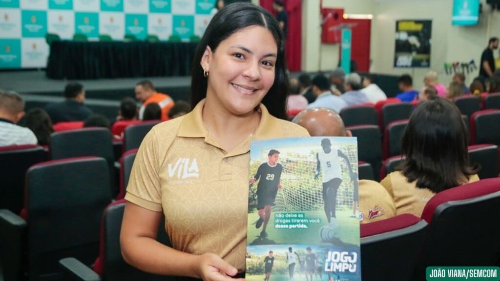 Prefeitura de Manaus lança programa “Jogo Limpo” para combater o uso de drogas no esporte comunitário