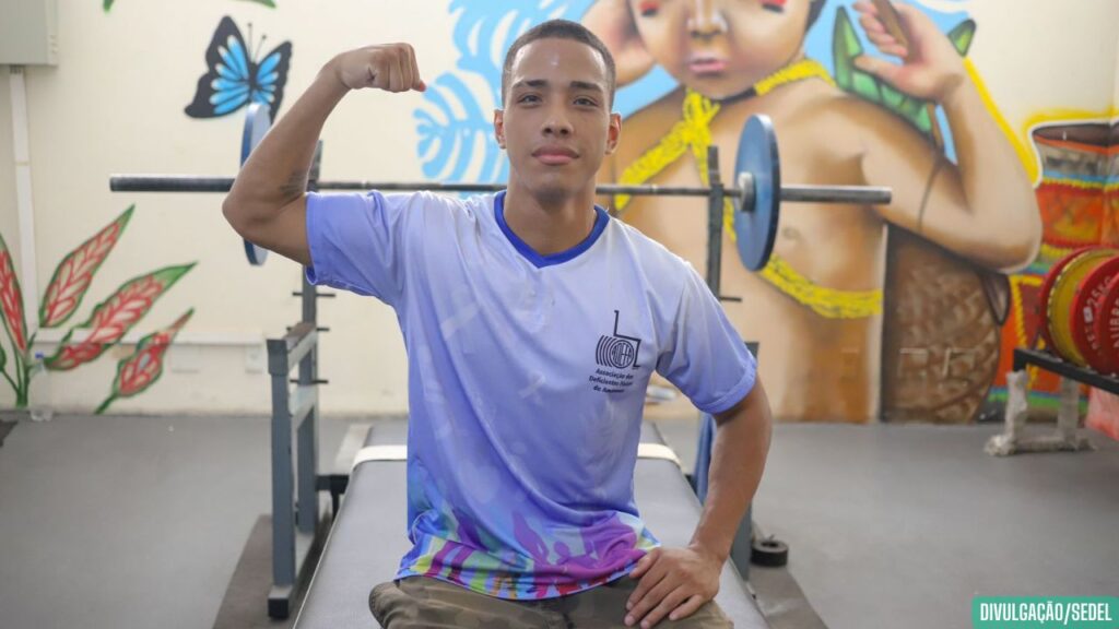 Com apoio do Governo do Estado, paratleta amazonense Lucas dos Santos embarca para a Copa do Mundo de halterofilismo Com apoio do Governo do Estado, paratleta amazonense Lucas dos Santos embarca para a Copa do Mundo de halterofilismo