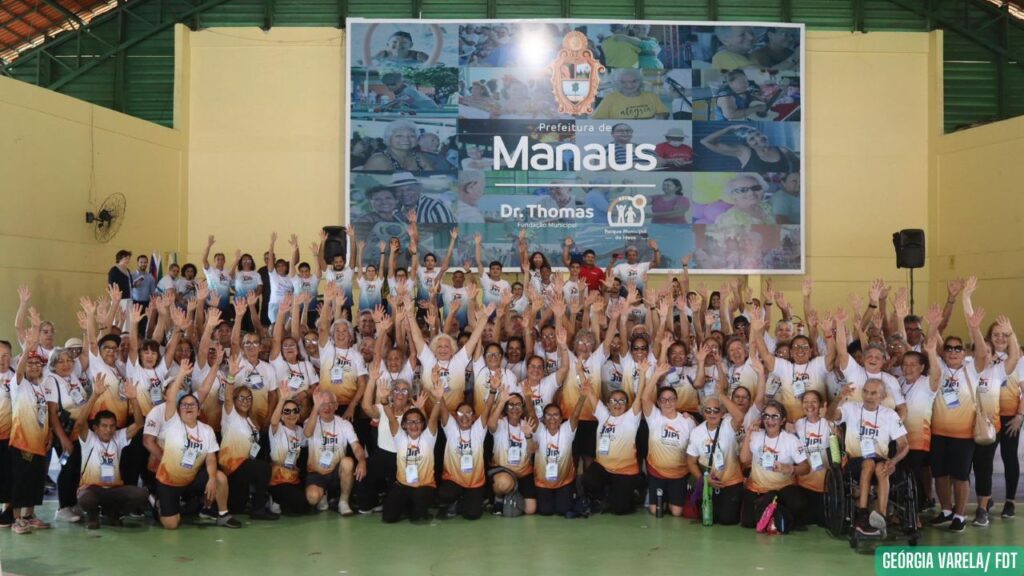 Prefeitura de Manaus abre a 12ª edição dos Jogos Internos do Parque Municipal do Idoso