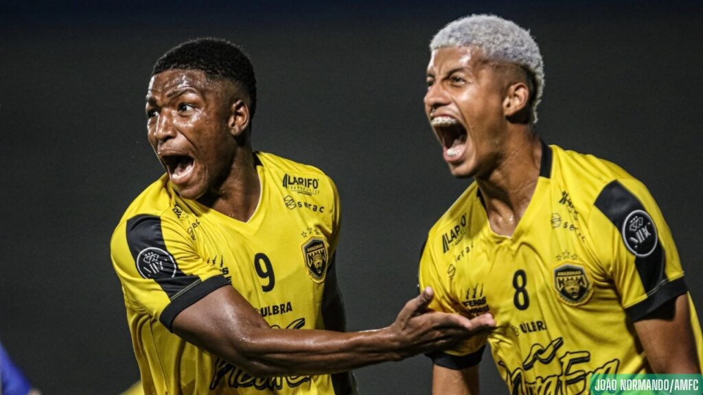 Amazonas faz 4 a 2 no Unidos do Alvorada e vai à final inédita do Barezinho Sub-20 Amazonas faz 4 a 2 no Unidos do Alvorada e vai à final inédita do Barezinho Sub-20