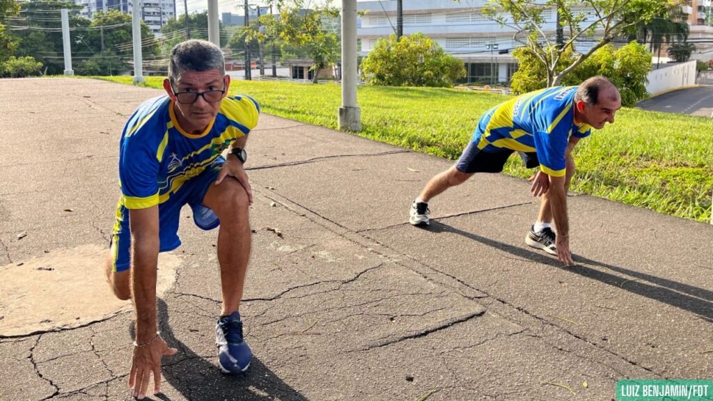 Prefeitura de Manaus promove aulas de atletismo para idosos no Parque Municipal do Idoso Prefeitura de Manaus promove aulas de atletismo para idosos no Parque Municipal do Idoso