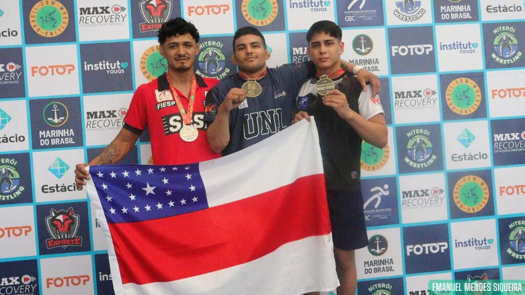 Amazonenses brilham no Brasileiro Interclubes de Wrestling com três medalhas, no RJ Amazonenses brilham no Brasileiro Interclubes de Wrestling com três medalhas, no RJ