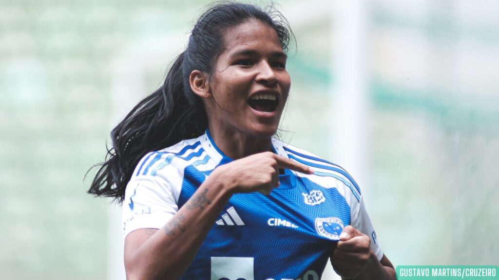 A flechada segue em BH: amazonense Marília renova contrato com o Cruzeiro até 2027 A flechada segue em BH: amazonense Marília renova contrato com o Cruzeiro até 2027