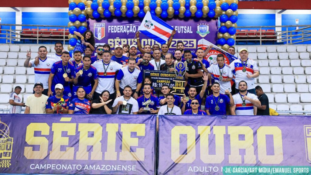 Carauari vence Coari por 5 a 2 e é bicampeão amazonense de futsal Série Ouro 2025 Carauari vence Coari por 5 a 2 e é bicampeão amazonense de futsal Série Ouro 2025