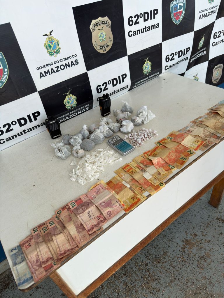 Em Canutama, Polícia Civil prende dupla em ponto de venda de drogas – Polícia Civil do AM Em Canutama, Polícia Civil prende dupla em ponto de venda de drogas – Polícia Civil do AM