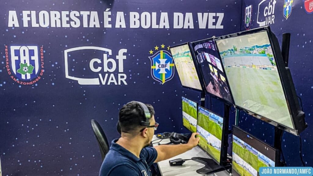 Com VAR, FAF anuncia arbitragem para a final do primeiro turno do Barezão 2026 Com VAR, FAF anuncia arbitragem para a final do primeiro turno do Barezão 2026