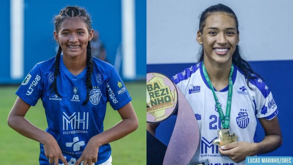 Destaques na base do São Raimundo, irmãs Furiel acertam transferência para o Grêmio Destaques na base do São Raimundo, irmãs Furiel acertam transferência para o Grêmio