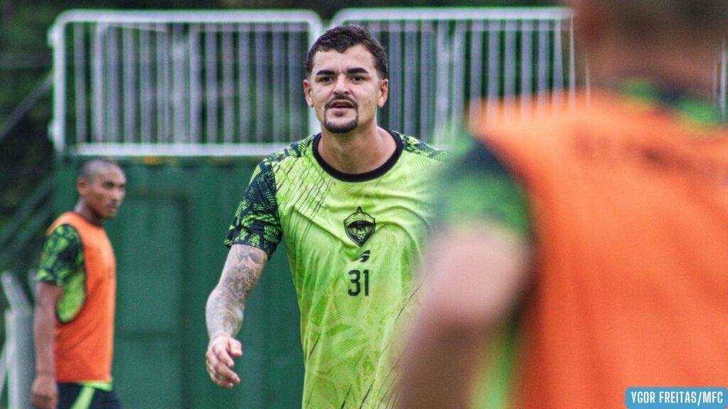 De saída: zagueiro Gutierrez encerra segunda passagem e se despede do Manaus FC