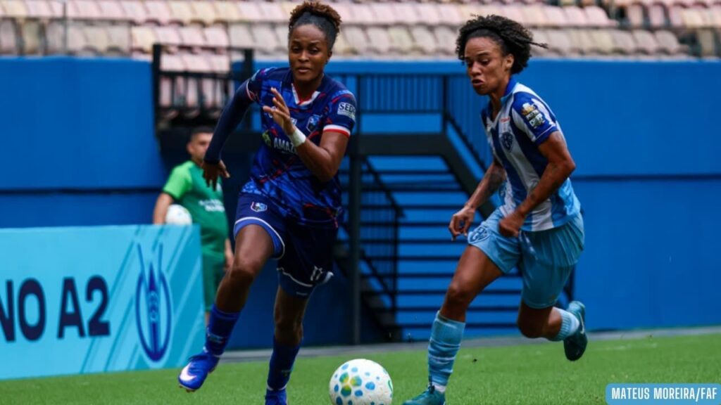 Brasileirão Feminino Série A2: Instituto 3B empata em 0 a 0 com o Paysandu, na Arena da Amazônia
