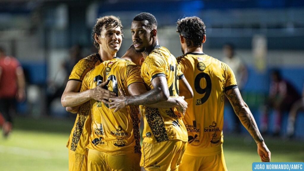 Com show de Rafael Tavares, Amazonas vence o Ituano por 3 a 0 e segue 100% na Série C 2026