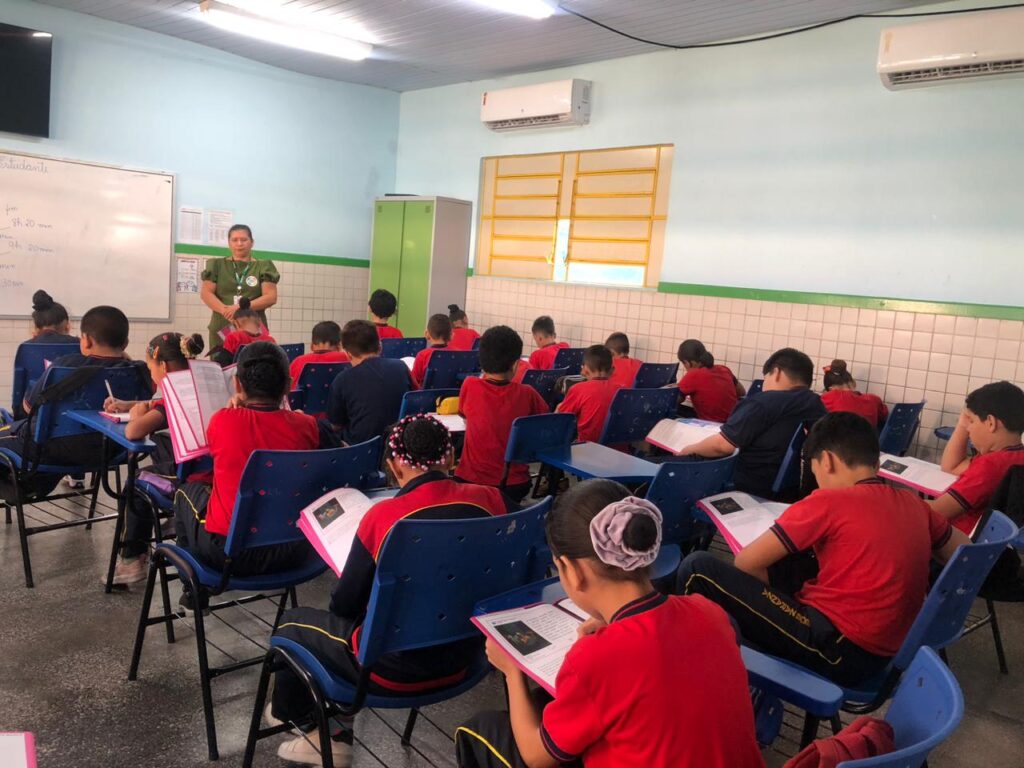 Mais de 164 mil estudantes da Prefeitura de Manaus realizam 1ª Avaliação de Desempenho do Estudante de 2026 Mais de 164 mil estudantes da Prefeitura de Manaus realizam 1ª Avaliação de Desempenho do Estudante de 2026