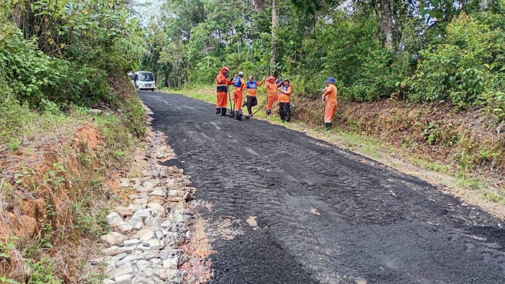 Prefeitura de Manaus avança com pavimentação em ramal Pavimentação