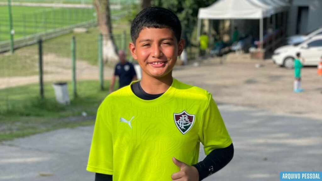 Goleiro amazonense Henry Gabriel se apresenta para integrar base do Fluminense Goleiro amazonense Henry Gabriel se apresenta para integrar base do Fluminense