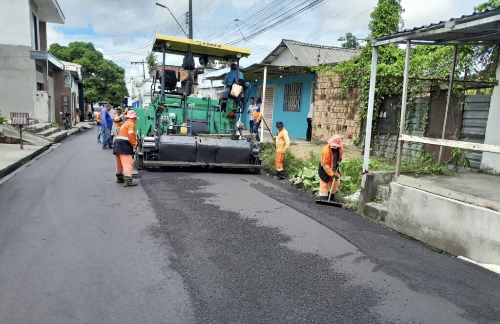 Prefeitura conclui recapeamento no bairro São José Operário Prefeitura conclui recapeamento no bairro São José Operário