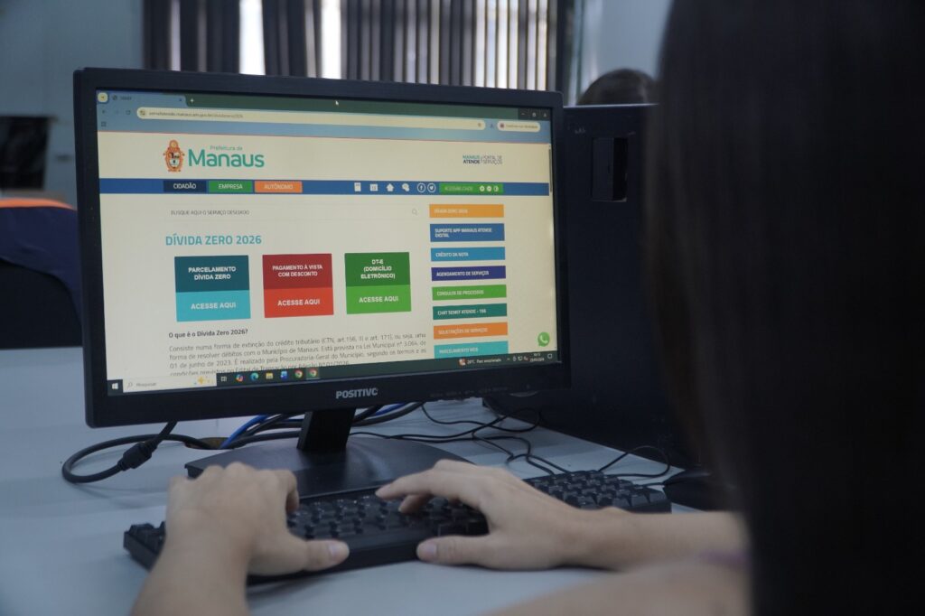 Prefeitura de Manaus lança ‘Dívida Zero 2026’ com descontos de até 100% em juros e multas Prefeitura de Manaus lança ‘Dívida Zero 2026’ com descontos de até 100% em juros e multas
