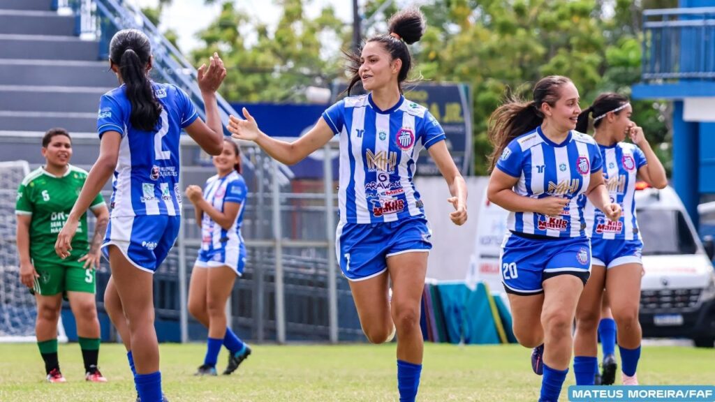 Barezinho Delas Sub-20: São Raimundo goleia Manaus por 6 a 1, na Colina