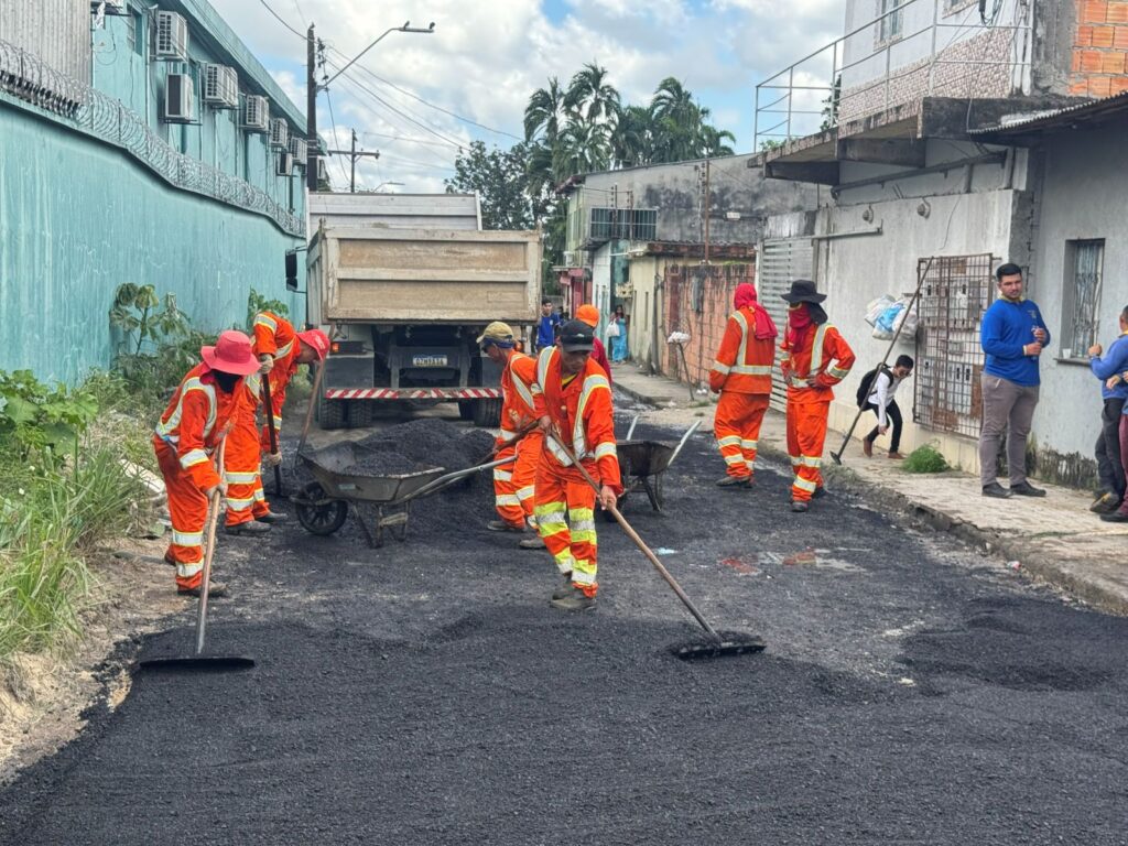 PMM avança com operação ‘Tapa-Buracos’ no bairro Colônia Terra Nova PMM avança com operação ‘Tapa-Buracos’ no bairro Colônia Terra Nova