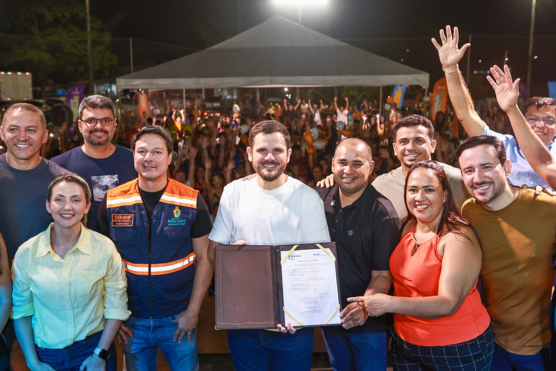 Prefeito Renato Junior assina ordem de serviço para revitalização do Campo da Torre Prefeito Renato Junior assina ordem de serviço para revitalização do Campo da Torre