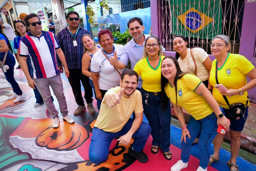 Prefeito Renato Junior visita ‘Ruas da Copa’ Prefeito Renato Junior visita ‘Ruas da Copa’
