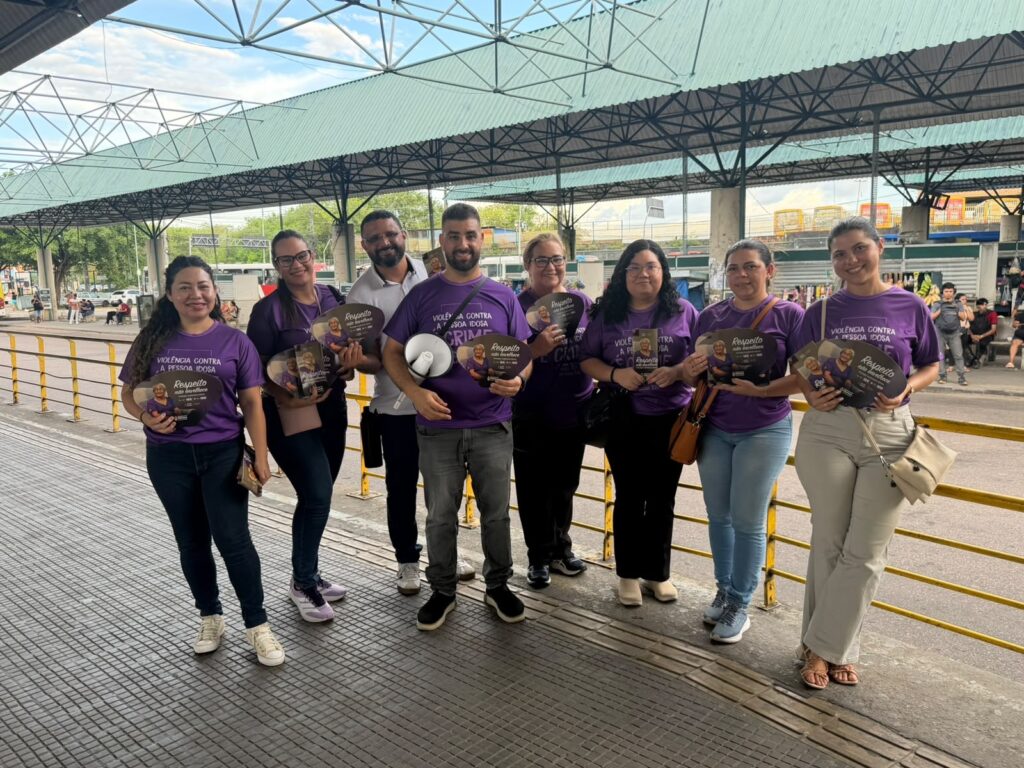 Prefeitura intensifica campanha ‘Junho Violeta’ no Terminal 5 Prefeitura intensifica campanha ‘Junho Violeta’ no Terminal 5