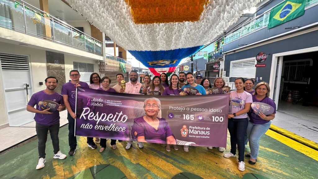 Prefeitura leva ações do ‘Junho Violeta’ às Ruas da Copa Prefeitura leva ações do ‘Junho Violeta’ às Ruas da Copa