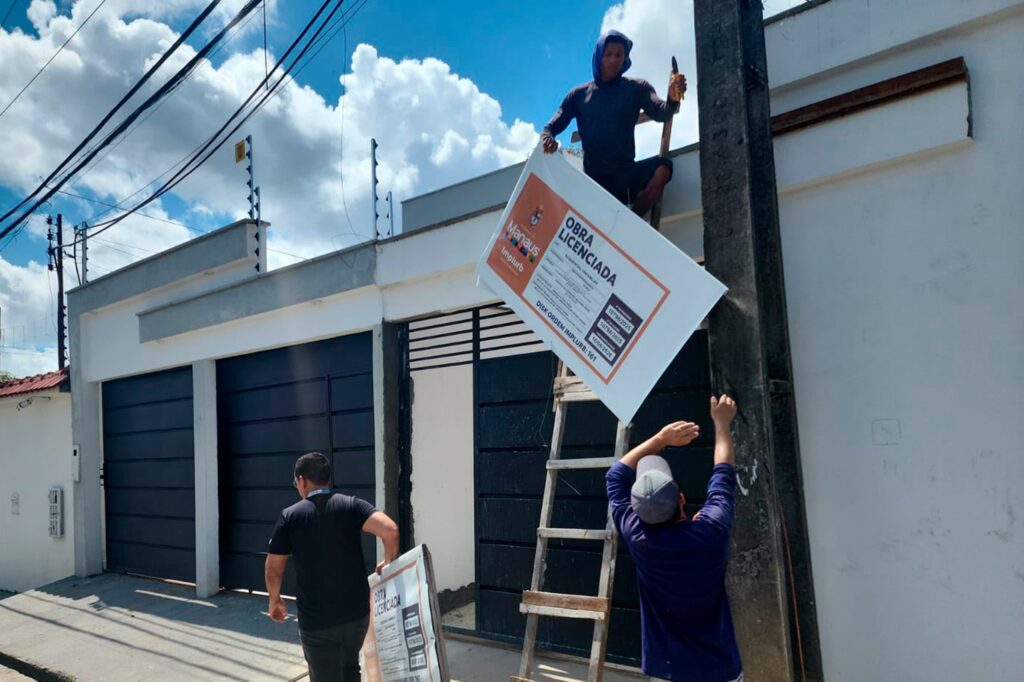 Responsável por obra irregular é preso em flagrante pela Guarda Municipal após desobedecer fiscalização do Implurb
