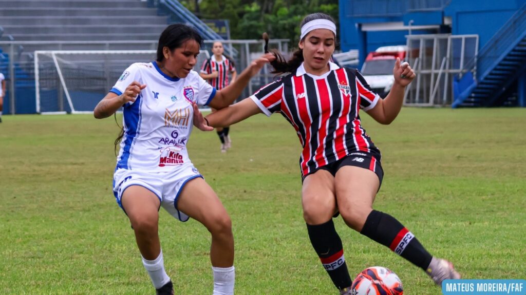 São Raimundo é goleado pelo São Paulo por 9 a 1 na estreia do Brasileirão Feminino Sub-17