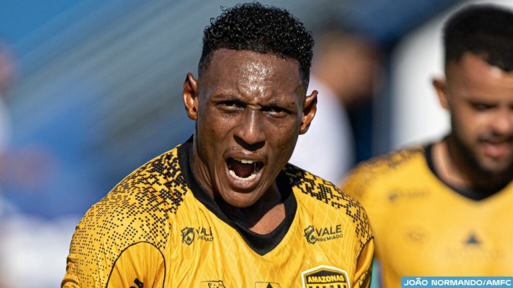 Artilheiro na temporada, Gabriel Cipriano é mais um rescindir contrato e deixar o Amazonas FC