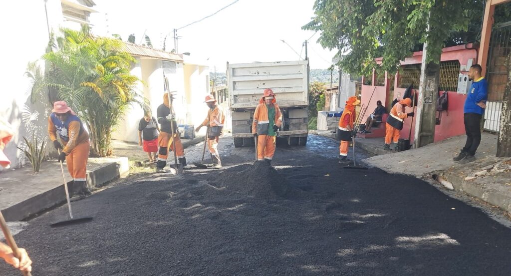 Prefeitura de Manaus leva recuperação asfáltica ao Colônia Terra Nova e amplia melhorias pelo programa ‘Manaus que a Gente Cuida’