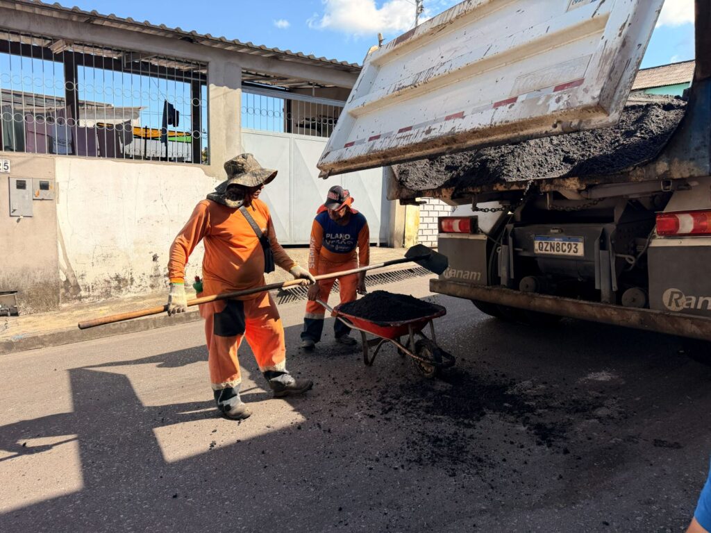 Prefeitura intensifica operação ‘Tapa-Buracos’ no bairro Alvorada
